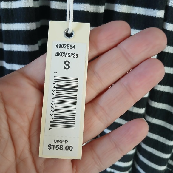 Max Studio Women's Size Small Tiered Maxi Dress Stripes Sleeveless Long NWT $158 - Picture 5 of 16